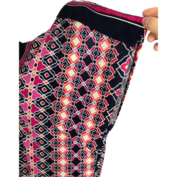 Laundry by Shelli Segal Sheath Multi Color Geometric Dress - S - Picture 5 of 11